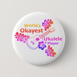 Werelds Okéste - Regenboog Knop Ronde Button 5,7 Cm