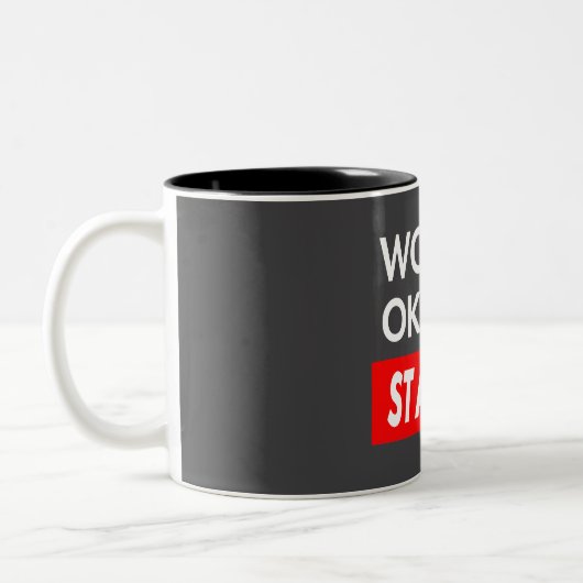 Werelds okéste Stanley Tweekleurige Koffiemok (Links)