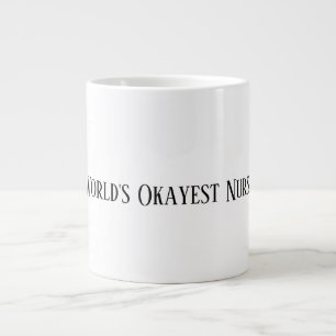 Werelds Okéste Verpleegster Funny Koffiemok Verple Grote Koffiekop
