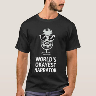 Werelds Okéste Verteller Grappige Verteller T-shirt