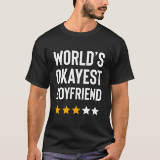 Werelds Okéste Vriend Vriend Voor Hem T-shirt