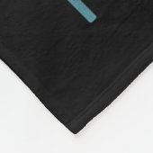 Werelds scheetster gemiddelde vader Italiaanse gri Fleece Deken (Hoek)