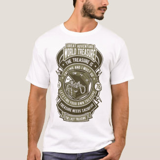 Wereldschattenbadge T-shirt