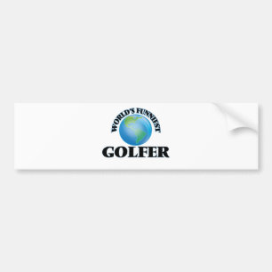 Wereldschimmelste Golfer Bumpersticker