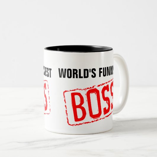 Wereldschimmelste koffie-Mok Tweekleurige Koffiemok (Voorkant rechts)