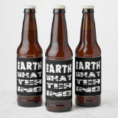 wereldschokkend bier etiket (Flessen)