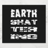 wereldschokkend bier etiket (Enkel label)