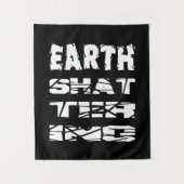 wereldschokkend wandkleed (Voorkant)