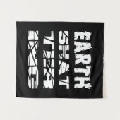 wereldschokkend wandkleed (Voorkant (horizontaal))