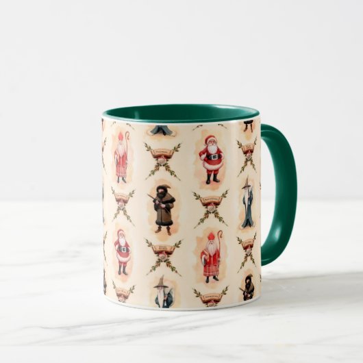 wereldse kerstman mok (Voorkant rechts)