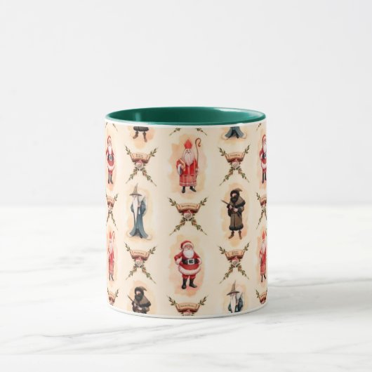 wereldse kerstman mok (Midden)