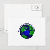 Wereldste apotheker briefkaart (Voorkant / Achterkant)