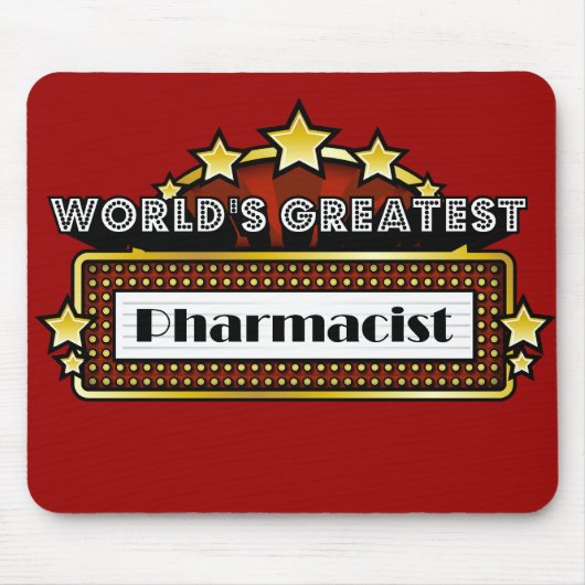 Wereldste apotheker muismat (Voorkant)