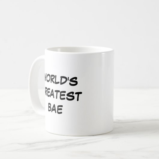 'Wereldste BAE'-Mok Koffiemok (Voorkant links)