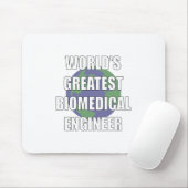 Wereldste biomedische ingenieur muismat (Met muis)
