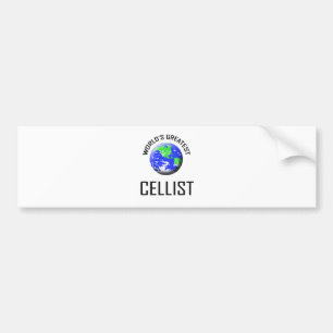 Wereldste Cellist Bumpersticker