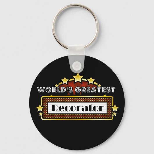 Wereldste decorator sleutelhanger (Voorkant)