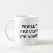 Wereldste FBI-agent Koffiemok (Links)