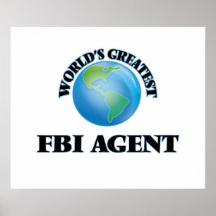 Wereldste Fbi Agent Poster