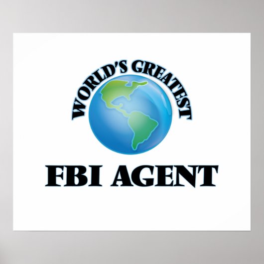Wereldste Fbi Agent Poster (Voorkant)