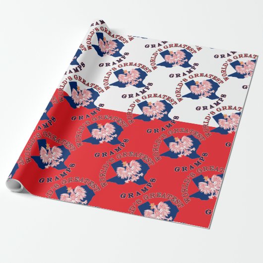 Wereldste Gramps Cadeaupapier (Uitgerold)