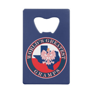 Wereldste Gramps Creditkaart Flessenopener