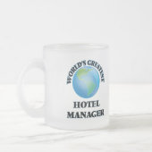 Wereldste Hotelmanager Matglas Koffiemok (Links)
