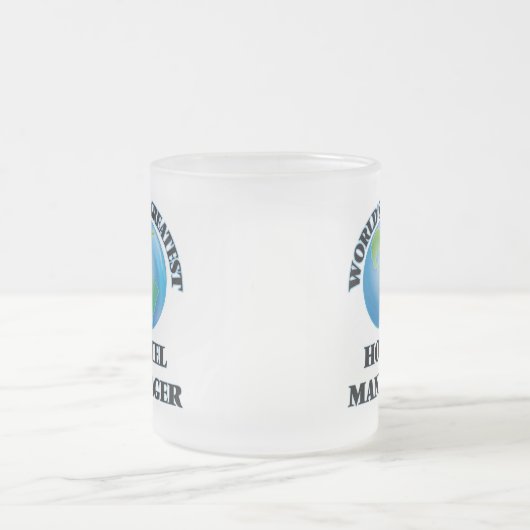 Wereldste Hotelmanager Matglas Koffiemok (Center)