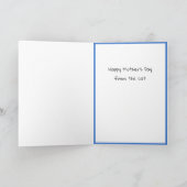 Wereldste kat mam grappigste kaart (Binnen)