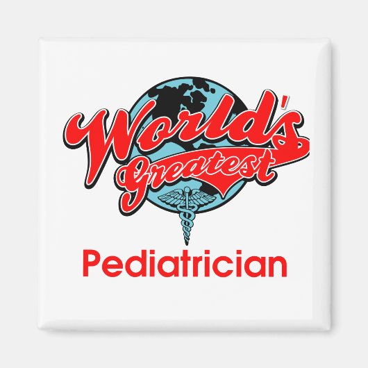 Wereldste kinderarts magneet (Voorkant)