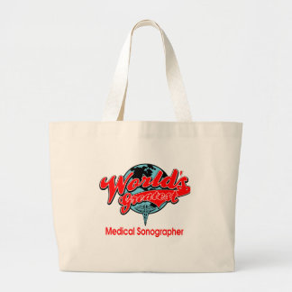 Wereldste medische Sonograaf Grote Tote Bag