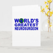 Wereldste neurochirurg kaart (Gele Bloem)