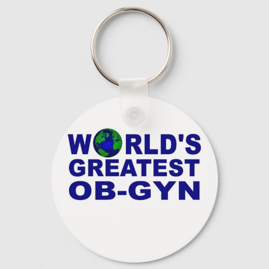 Wereldste OB-GYN Sleutelhanger (Voorkant)