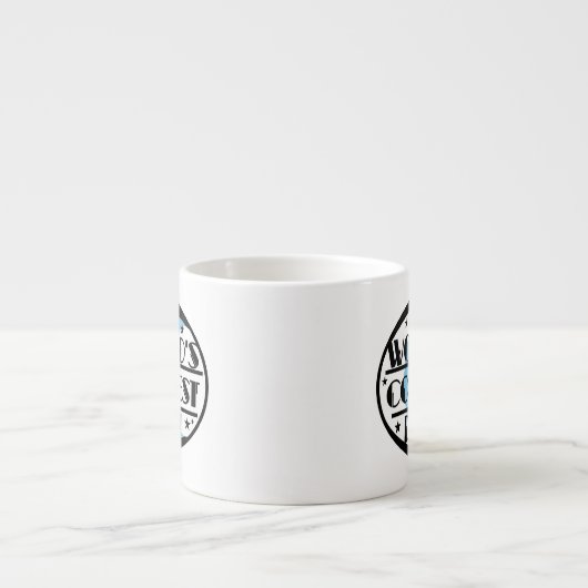 Wereldste pap-cadeautjes espresso kop (Voorkant)