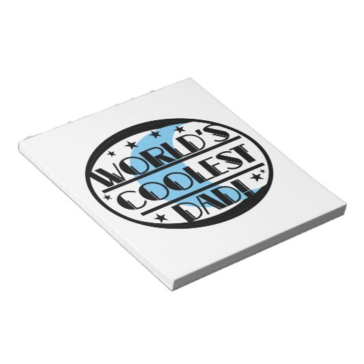 Wereldste pap-cadeautjes notitieblok (Schuin)