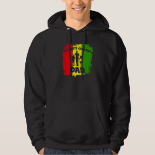 Wereldste pap Rasta Rastafari Reggae Fathers Hoodie