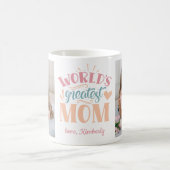 Wereldste persoonlijke foto van mam koffiemok (Center)