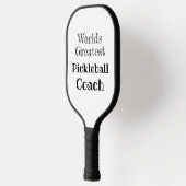 'Wereldste Pickleball Coach' Pickleball Paddle (Links)