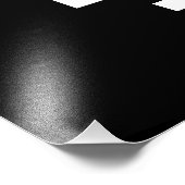 Wereldste T-shirt vaderdag van papa in de badas Foto Afdruk (Hoek)