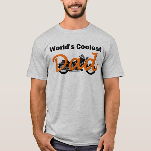 Wereldste T-shirt voor de beste Pap Motorcycle (Voorkant)