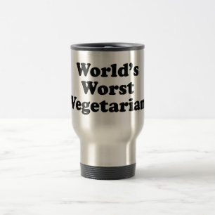 Wereldste vegetariër reisbeker