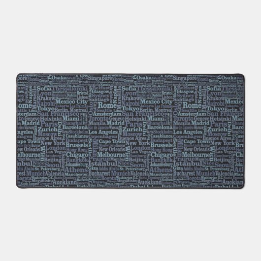 Wereldsteden Bureaumat (Voorkant)