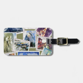 Wereldsteden, Iconen, Bezienswaardigheden, Foto's Bagagelabel