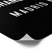 Wereldsteden Poster (Hoek)