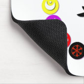 Wereldsymbolen voor religie muismat (Hoek)