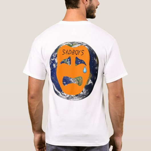 wereldt-shirt voor sadjongens t-shirt (Achterkant)