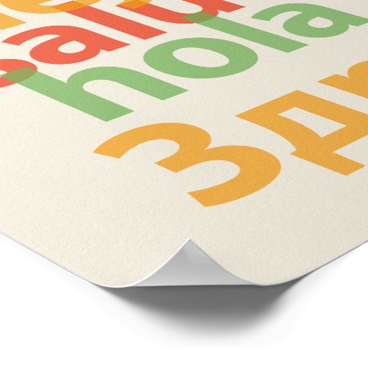 Wereldtalen Hallo 20 x 16-inch Poster (Hoek)