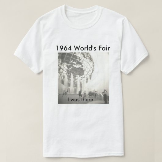 Wereldtentoonstelling 1964 t-shirt (Design voorkant)