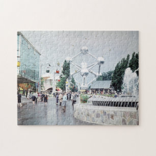 Wereldtentoonstelling Brussel 1958 Foto Legpuzzel
