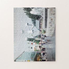 Wereldtentoonstelling Brussel 1958 Foto Legpuzzel